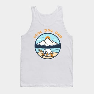 Outdoors Cool Dog Dad Tank Top